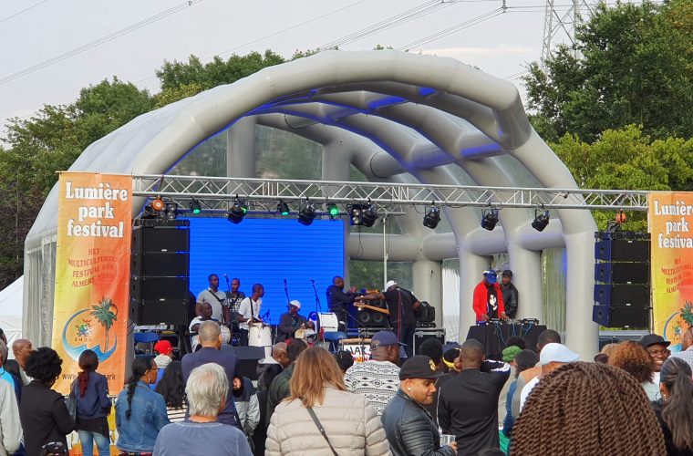 Lumierepark Festival in Almere op zondag 9 augustus 2026 met muziek, dans en eten