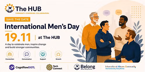 International Men’s Day at The HUB in Almere