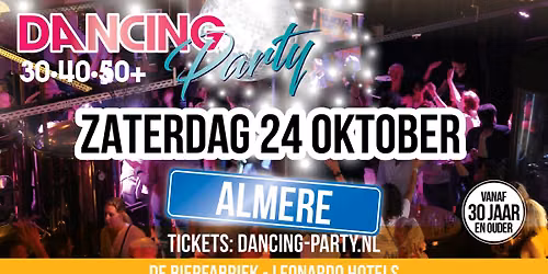 30•40•50+ Dancing Party Almere! in Almere