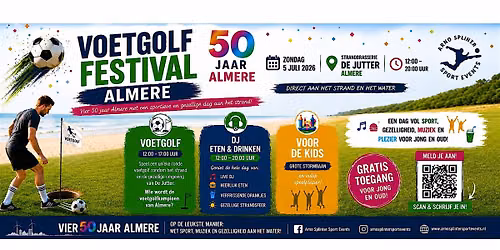 Voetgolf Festival Almere — Muziek in Almere