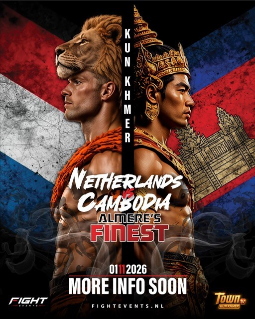 Finest Fight Events: Nederland vs Cambodja — Sport in Almere