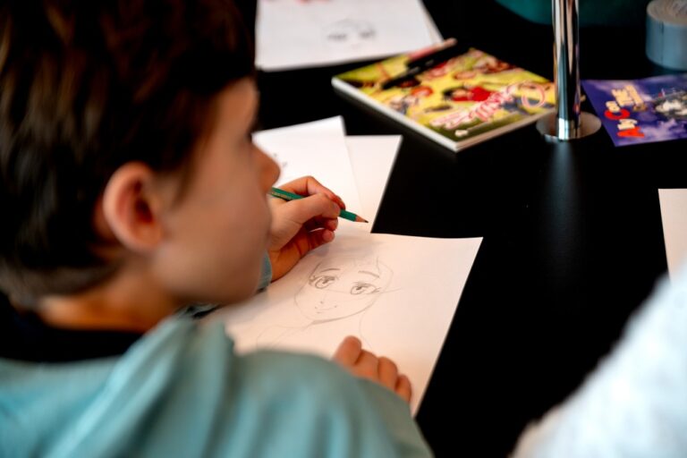 Tekenworkshop (6+) — familie-kids in Almere