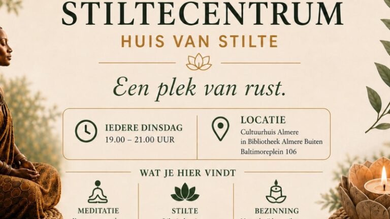 Stiltecentrum 22 september 2026