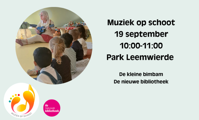 Muziek op Schoot – Buiteneditie Almere Haven — Muziek in Almere
