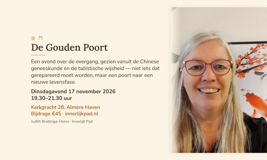 De Gouden Poort – een avond over de overgang als nieuwe levensfase in Almere Haven