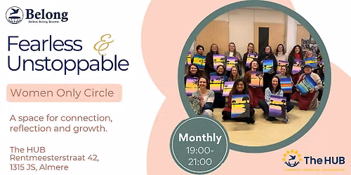 Fearless & Unstoppable: Strong from Within – move, breathe, talk — lezing in Almere