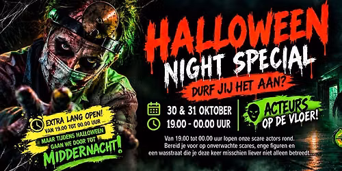 Halloween Night Special bij Autoradam Almere — attracties in Almere